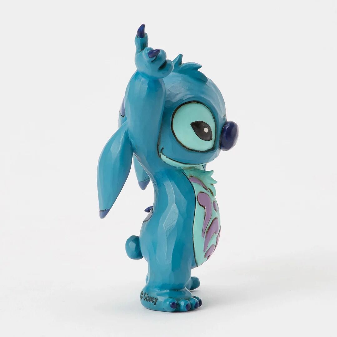 DISNEY TRADITIONS BY JIM SHORE STITCH DANCING MINI FIGURINE