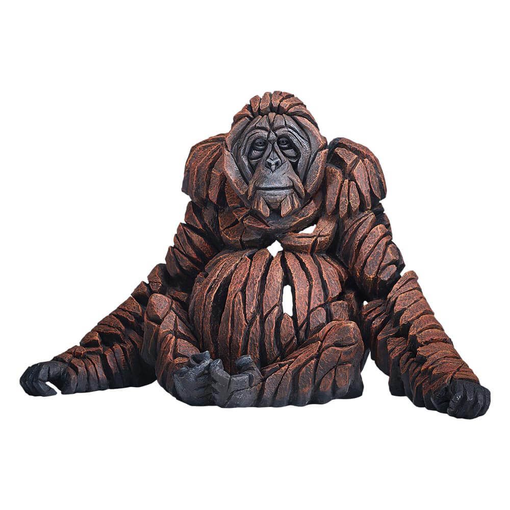 EDGE SCULPTURE MOTHER ORANGUTAN FIGURE LARGE