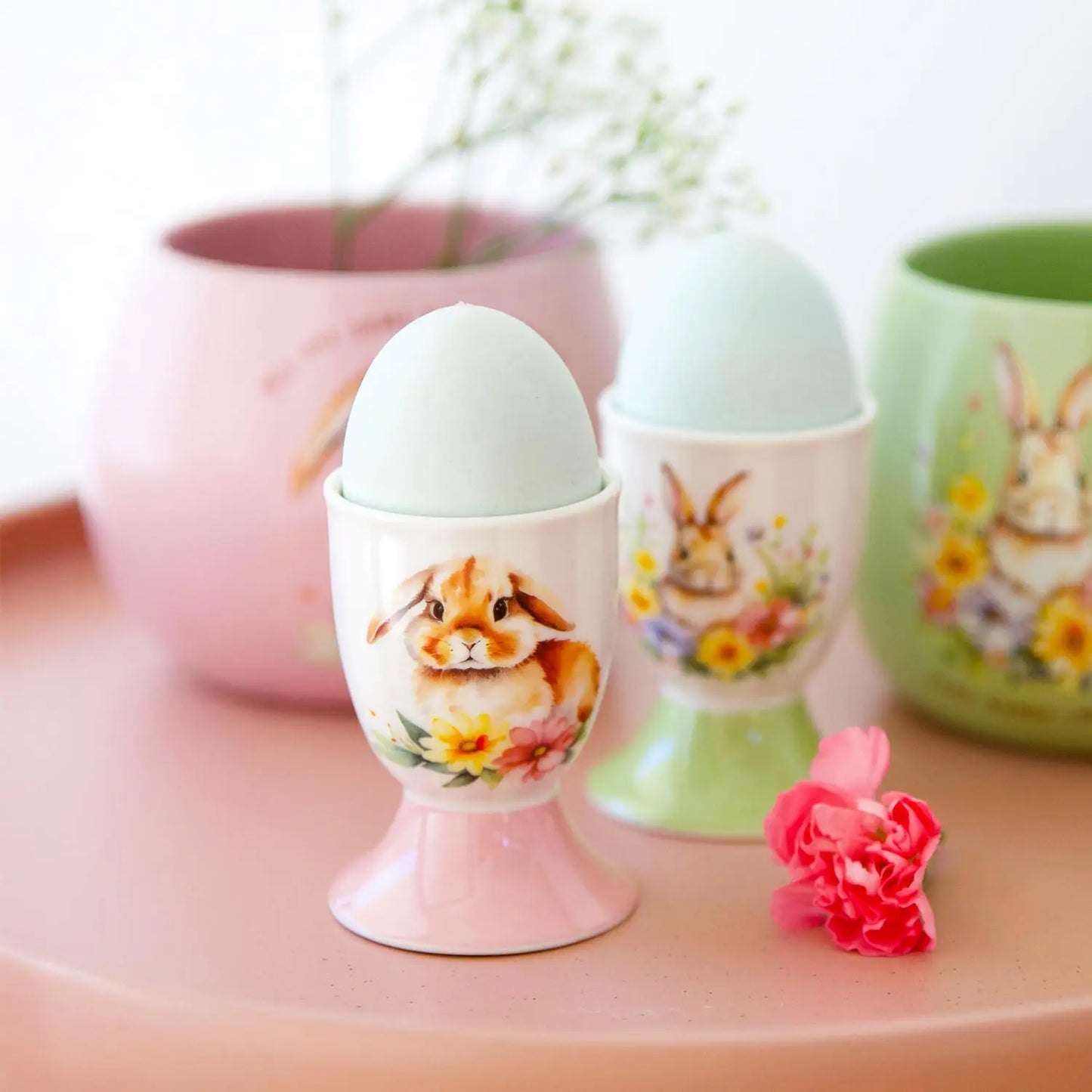 Easter Sage Bunny Egg Cup