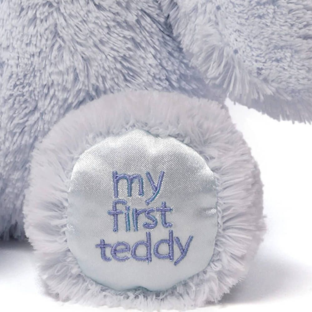 GUND MY FIRST TEDDY BLUE LARGE 38CM