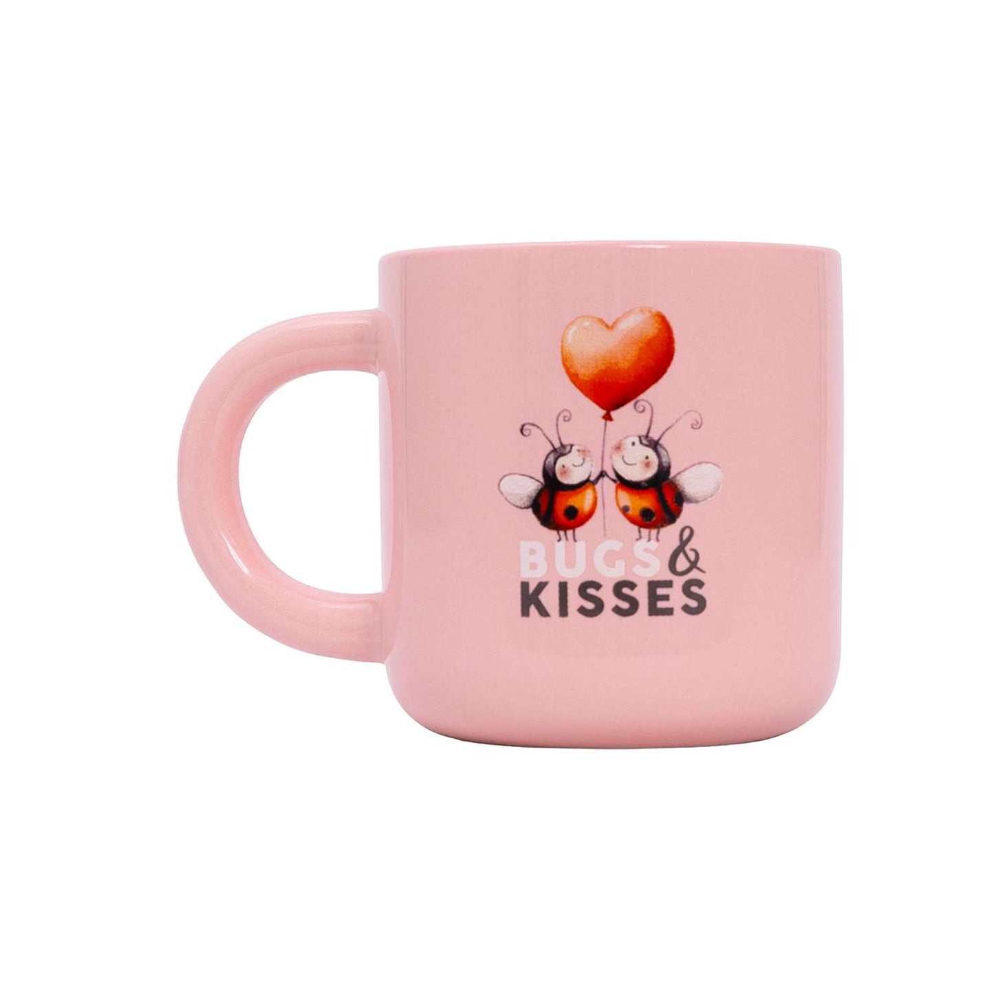 Valentine's Day Ladybug Mug "Bugs & Kisses"