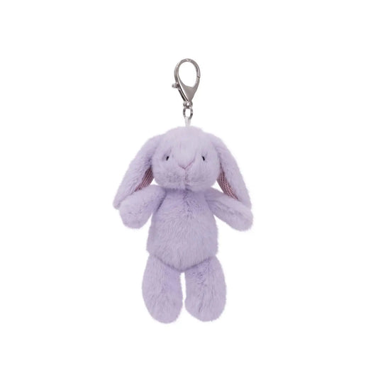 Mary Meyer Soft Bunny Purple Bag Charm