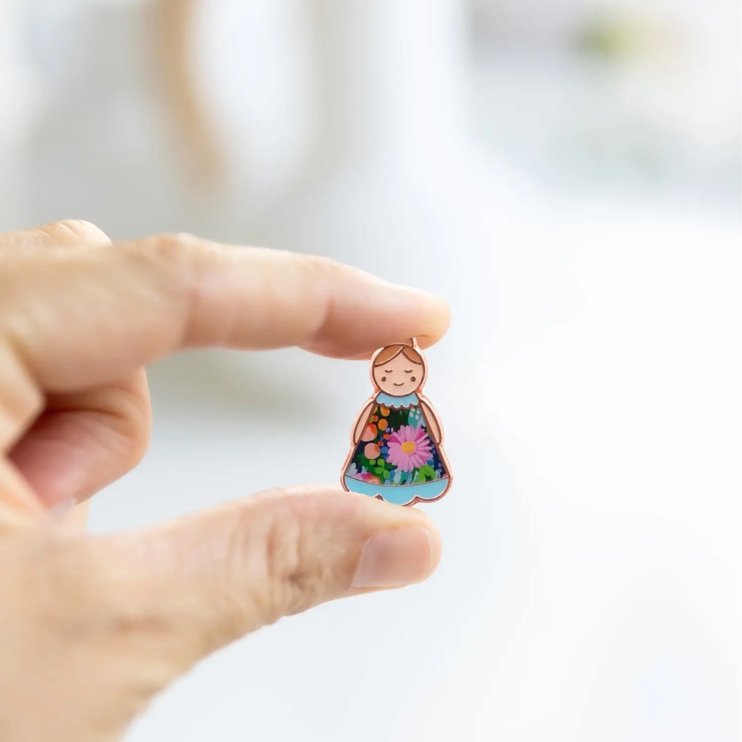 Keepsake Pin Lucky Little Ladies Mum