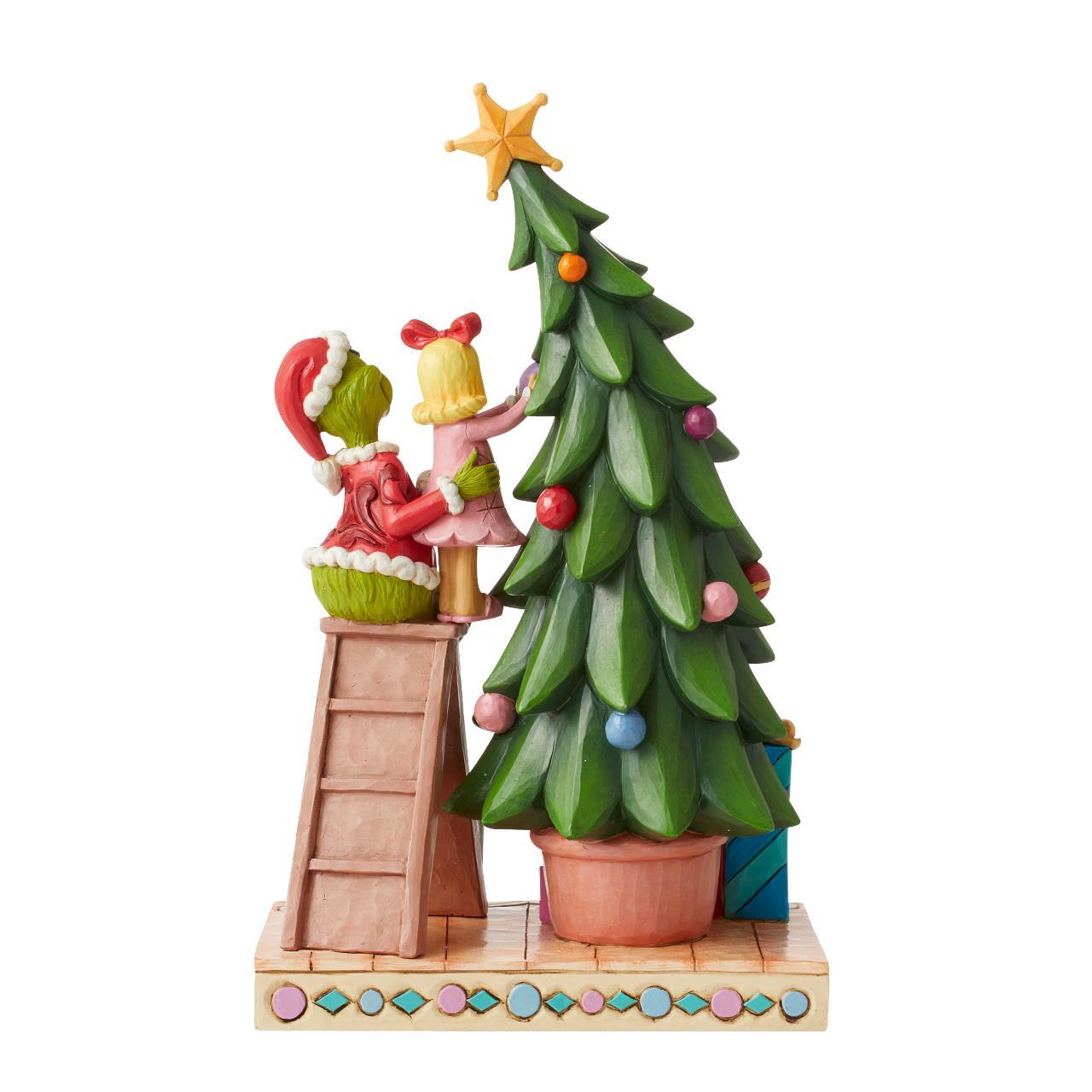 THE GRINCH BY JIM SHORE GRINCH & CINDY CHRISTMAS TREE 26CM