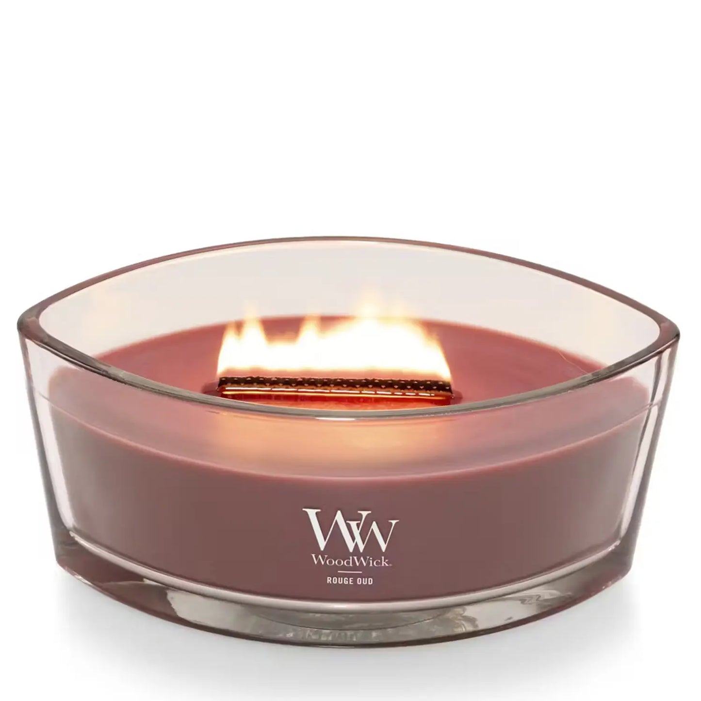 WoodWick Candle Rouge Oud Ellipse