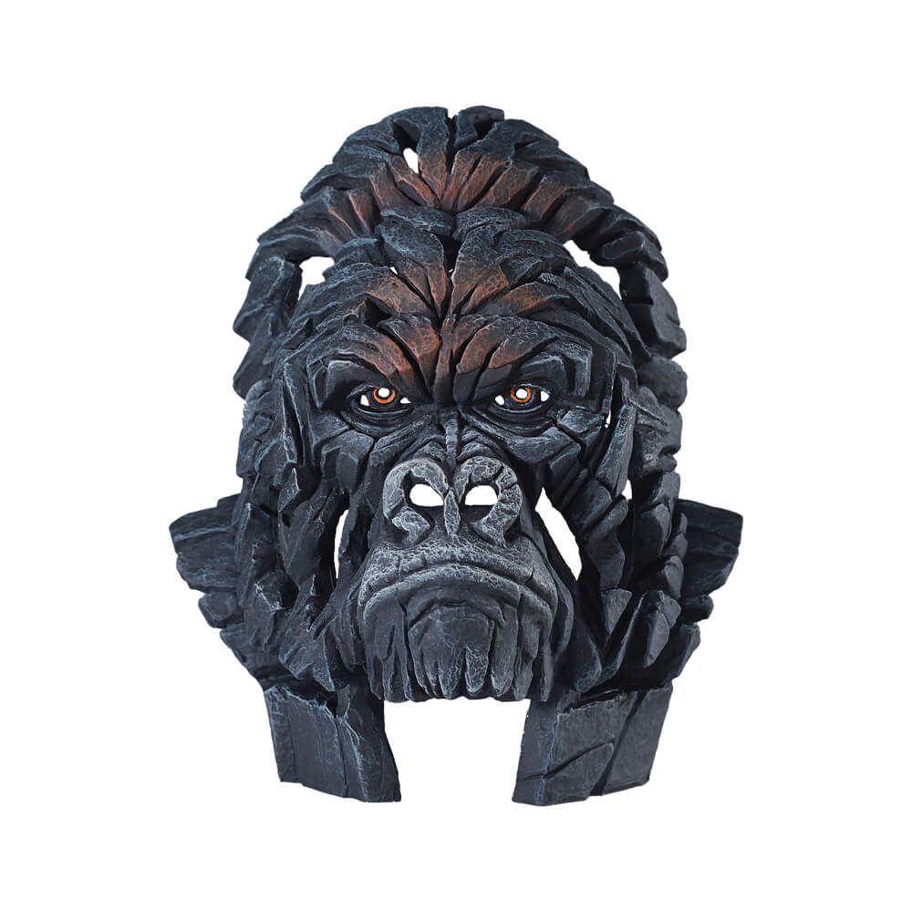 EDGE SCULPTURE MINIATURE GORILLA BUST