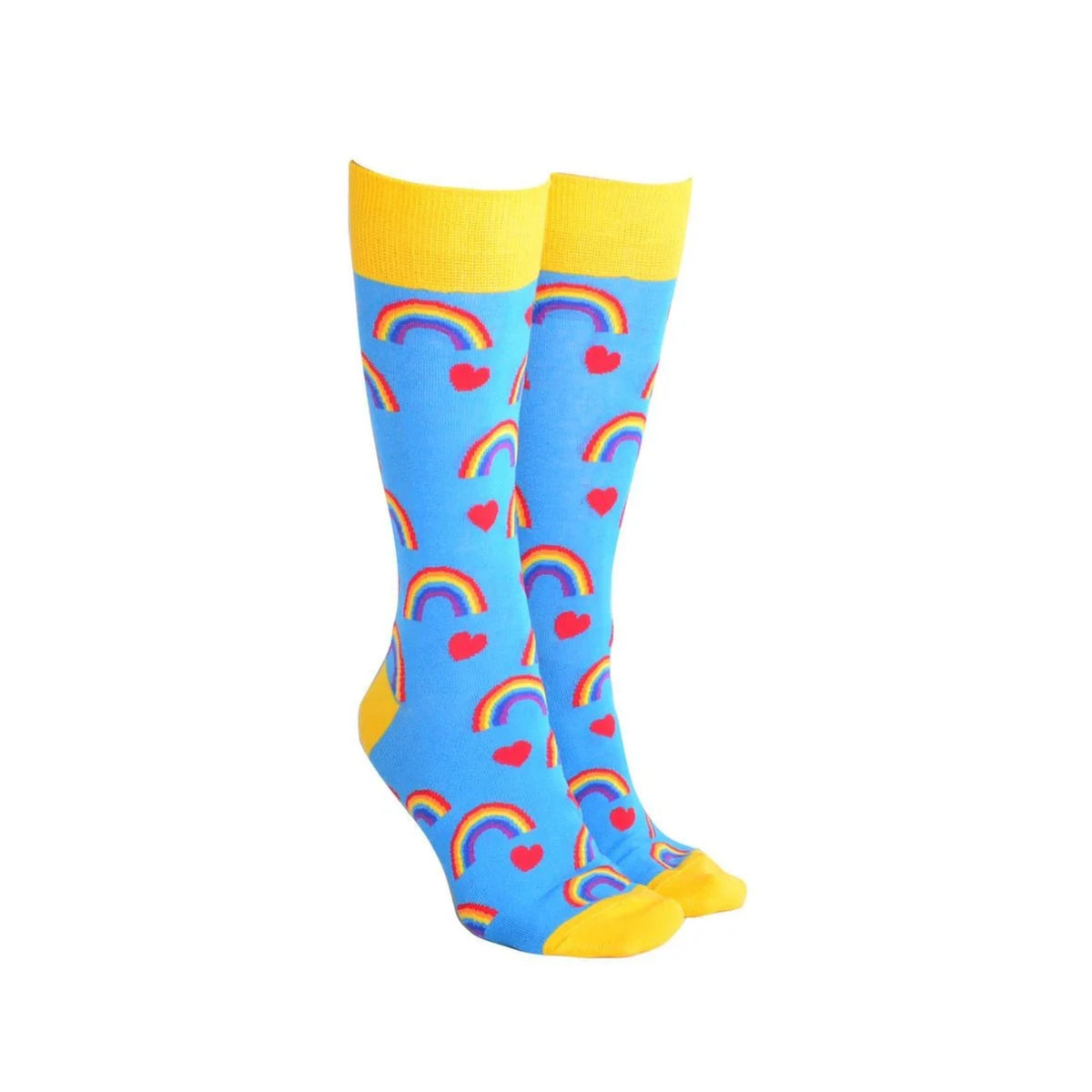 Sock Society Rainbow Heart
