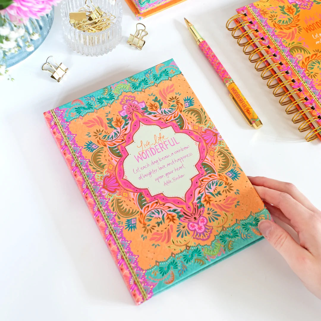 Intrinsic Live Life Wonderful A5 Journal