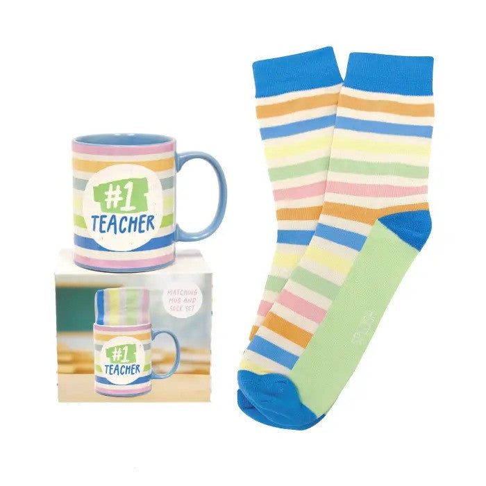 Teacher Mug & Sock Set #1 Teacher