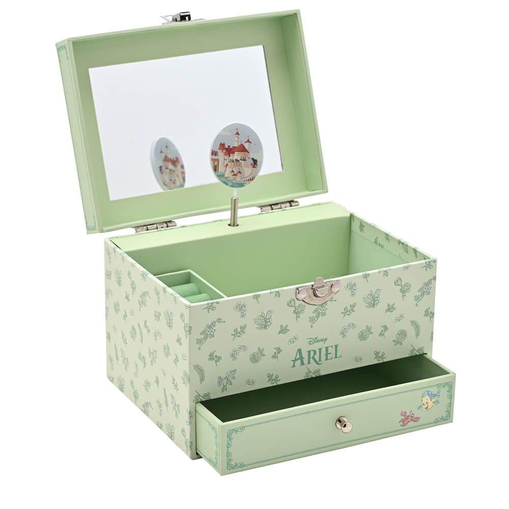 DISNEY PRINCESS PASTEL MUSICAL JEWELLERY BOX ARIEL
