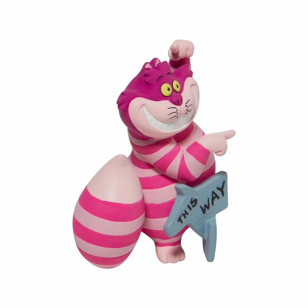 Disney Showcase Mini Cheshire Cat "This Way That Way" 8.5cm