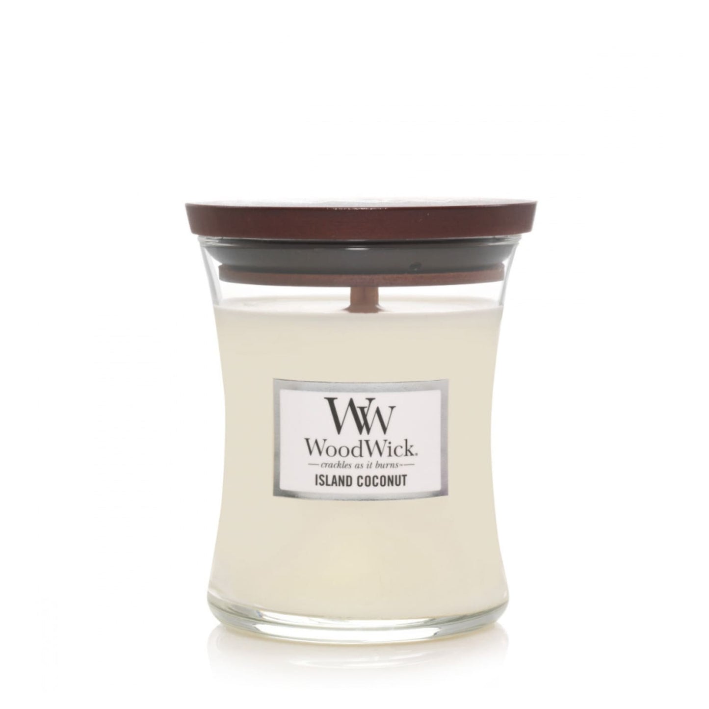 Woodwick Candle Island Coconut Medium