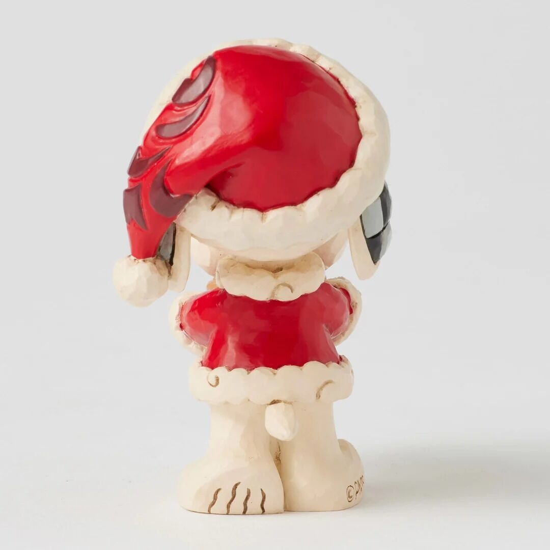 Peanuts By Jim Shore Mini Snoopy Santa With Cookies