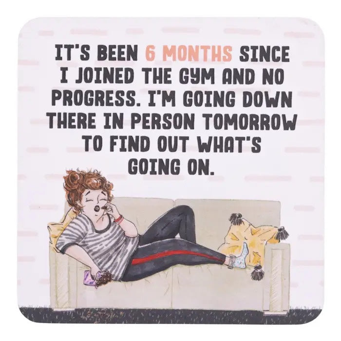 Olive & Co. Gym Coaster