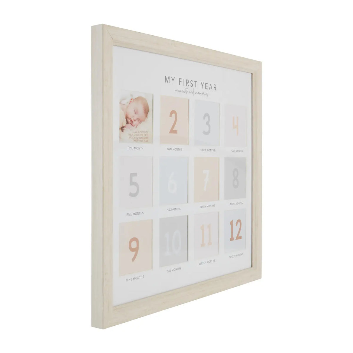 Baby First Year Photo Frame