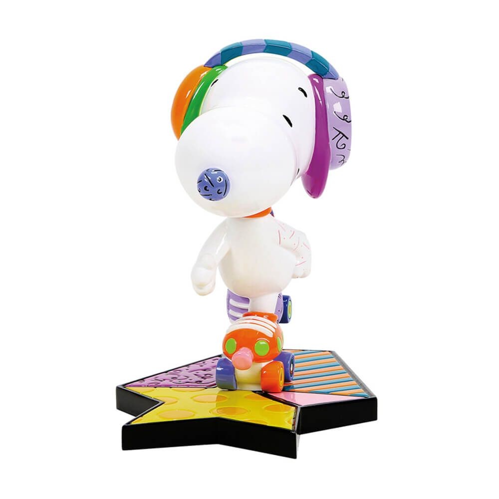 Peanuts By Britto Snoopy Roller Skate Figurine