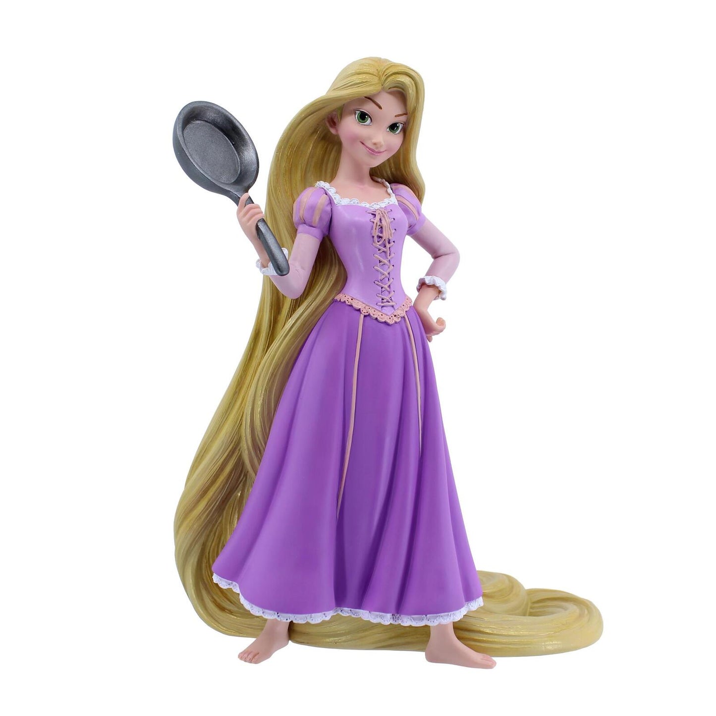 DISNEY SHOWCASE RAPUNZEL HOLDING FRYING PAN