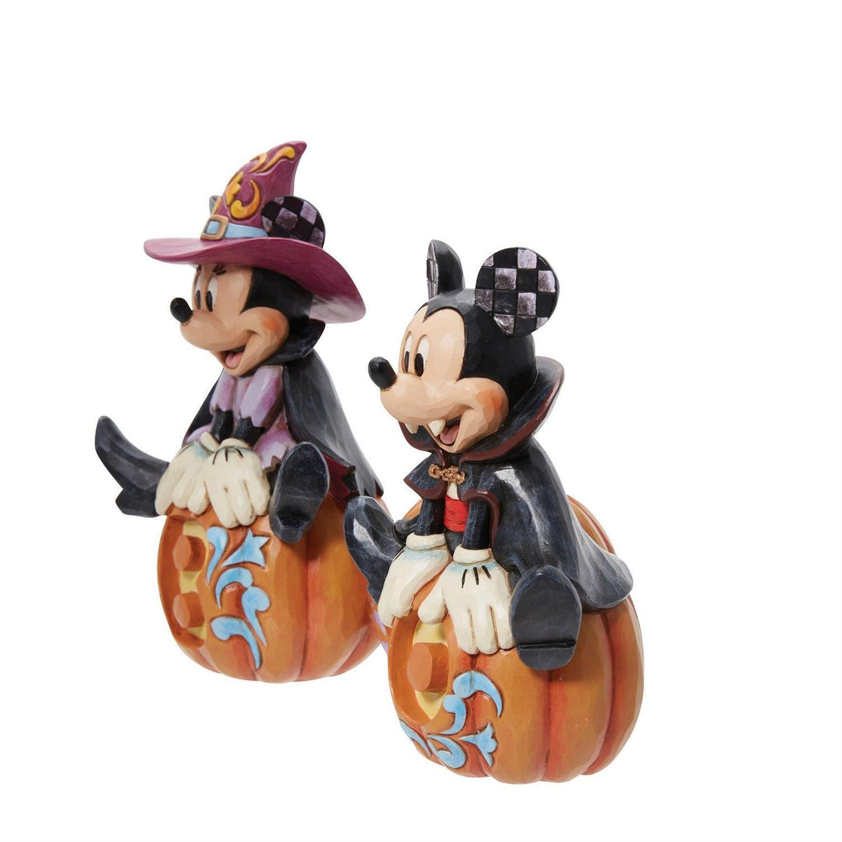 DISNEY TRADITIONS BY JIM SHORE HALLOWEEN MICKEY & MINNIE BOO
