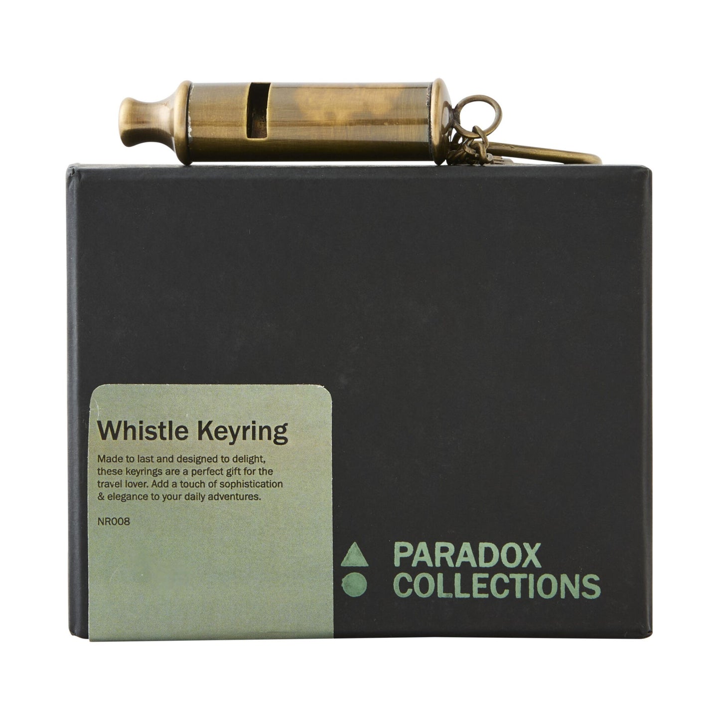 Metal Keyring Whistle