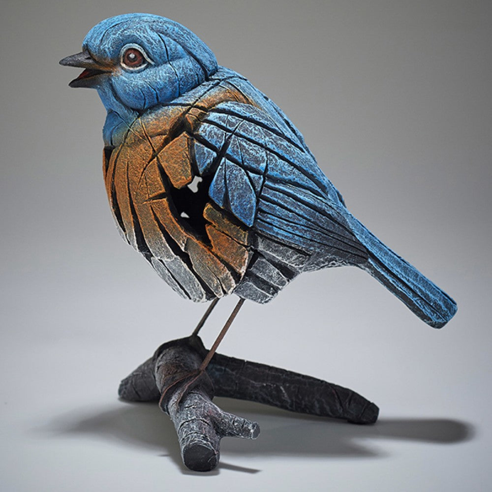 EDGE SCULPTURE MATT BUCKLEY DESIGNS WESTERN BLUEBIRD FIGURE 20CM