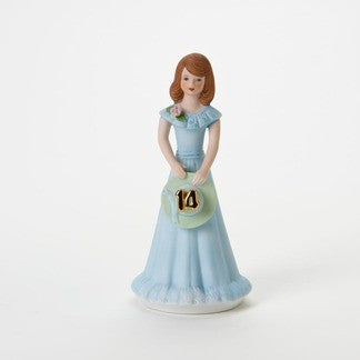 GROWING UP GIRL AGE 14 BRUNETTE BY ENESCO