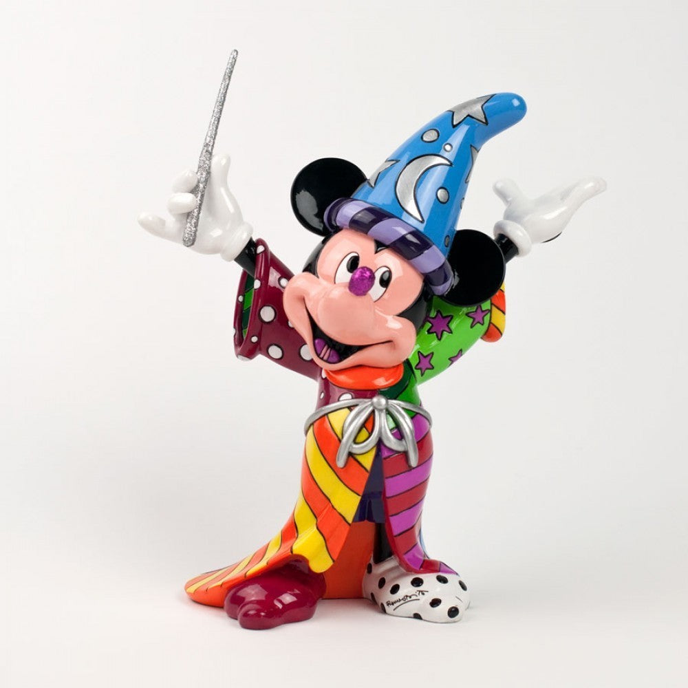 DISNEY BRITTO SORCERER MICKEY MOUSE LARGE 20CM FIGURINE