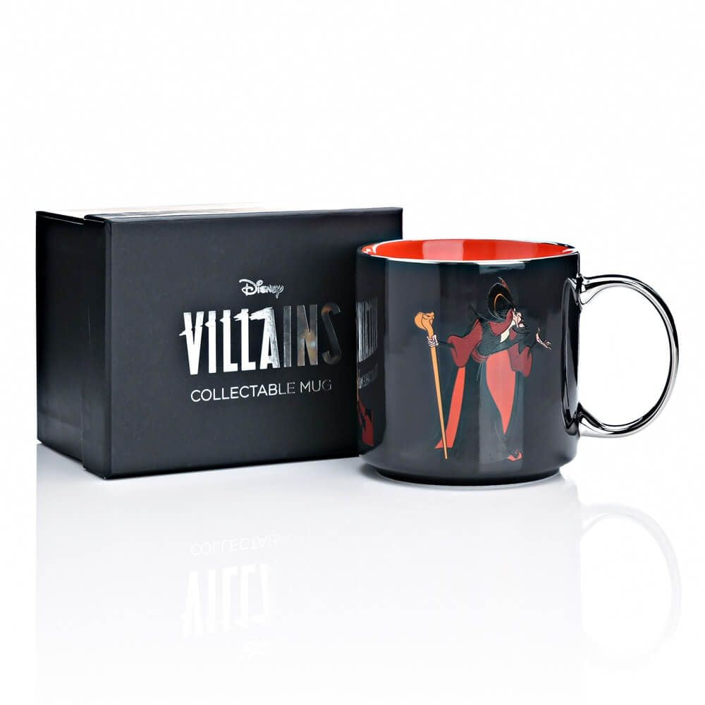 DISNEY COLLECTABLE PRINCESS MUG ICONS & VILLAINS JAFAR 9CM