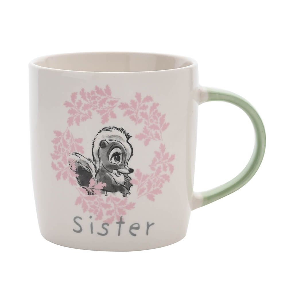 DISNEY HOME MUG BAMBI FLOWER SISTER