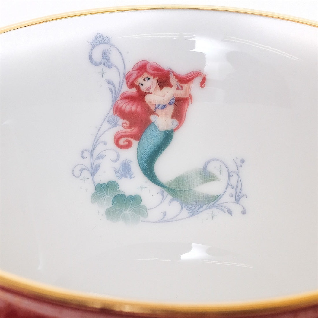 DISNEY ENGLISH LADIES COLLECTION CUP & SAUCER THE LITTLE MERMAID ARIEL