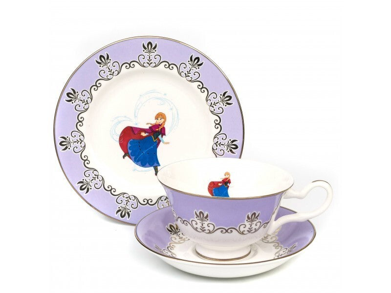 DISNEY ENGLISH LADIES COLLECTION BREAD PLATE FROZEN ANNA