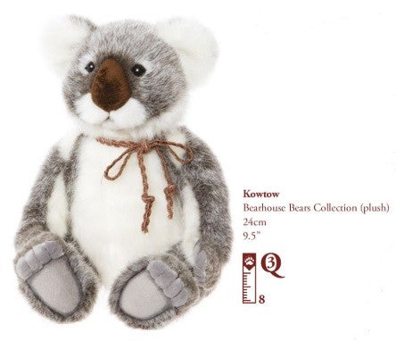 CHARLIE BEAR BEARHOUSE BEARS COLLECTION 2020 KOWTOW