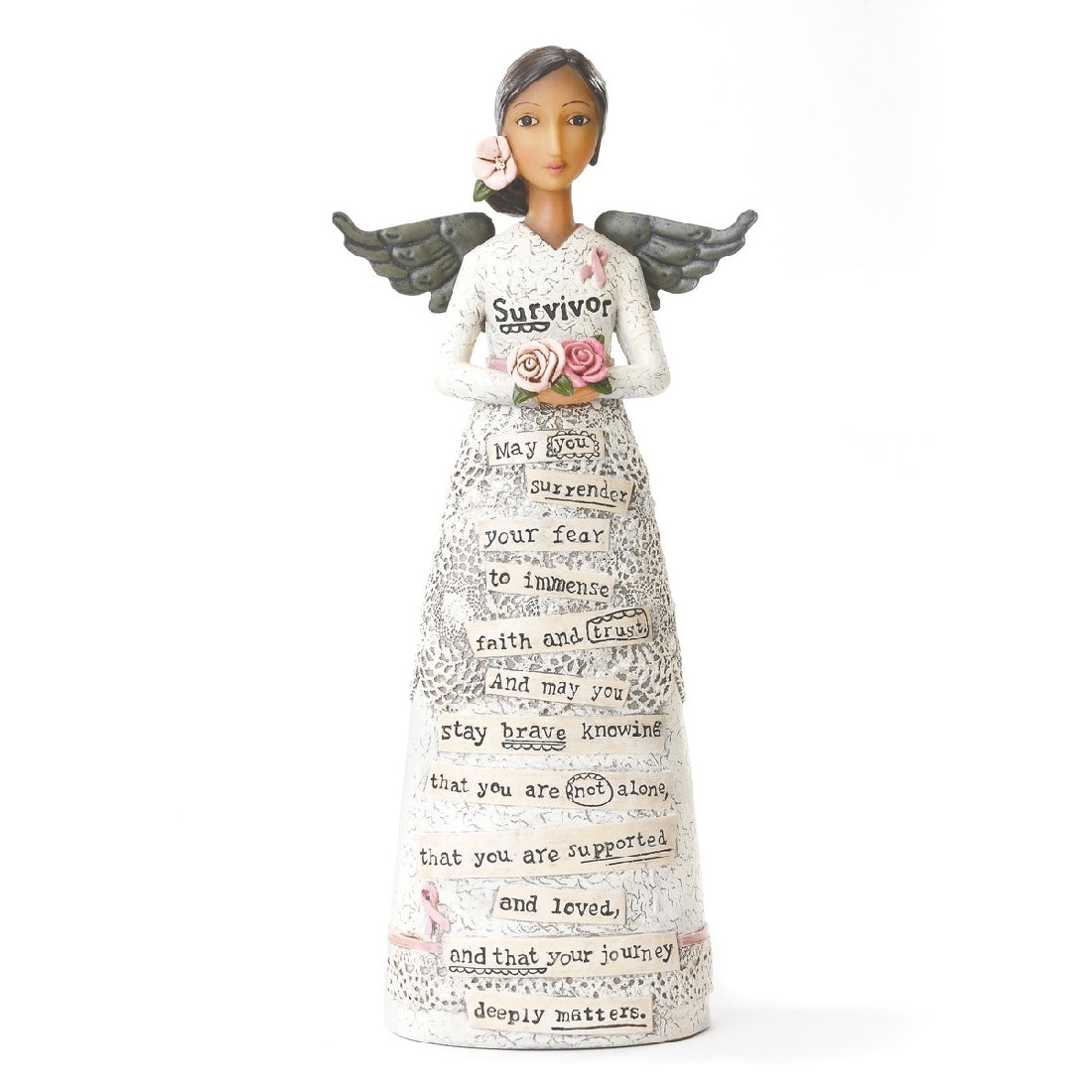 KELLY RAE ROBERTS FIGURINE SURVIVOR ANGEL 23CM