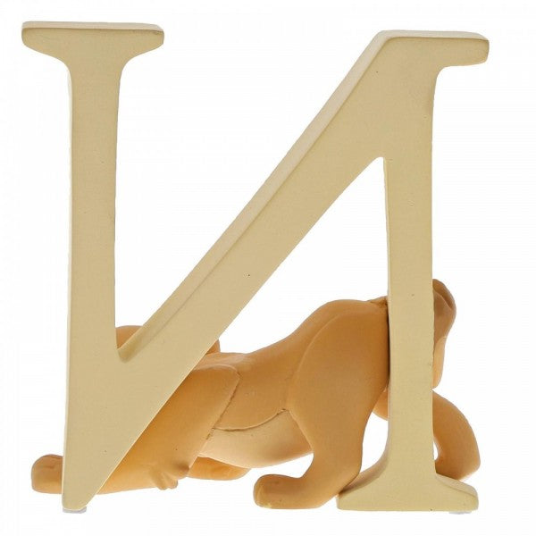 DISNEY SHOWCASE ENCHANTING COLLECTION ALPHABET LETTER FIGURINE "N" NALA