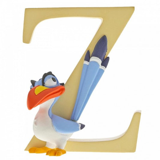 DISNEY SHOWCASE ENCHANTING COLLECTION ALPHABET LETTER FIGURINE "Z" ZAZU