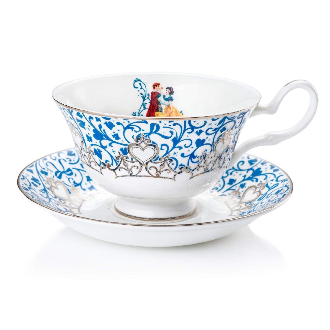 DISNEY ENGLISH LADIES COLLECTION CUP & SAUCER SET WEDDING SNOW WHITE