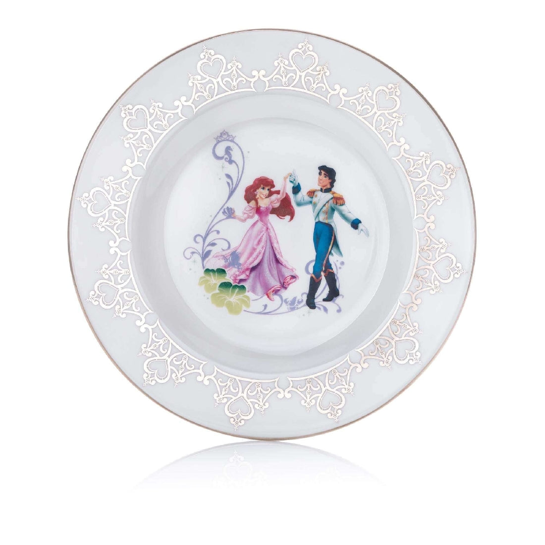 DISNEY ENGLISH LADIES COLLECTION BREAD PLATE WEDDING THE LITTLE MERMAID ARIEL